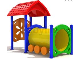 Детский игровой комплекс для улицы «Паровозик1»