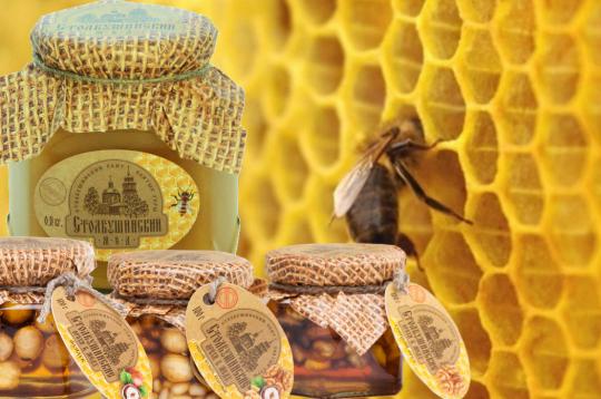 134503 картинка каталога «Производство России». Продукция Натуральный мёд, орехи в меду., г.Санкт-Петербург 2015