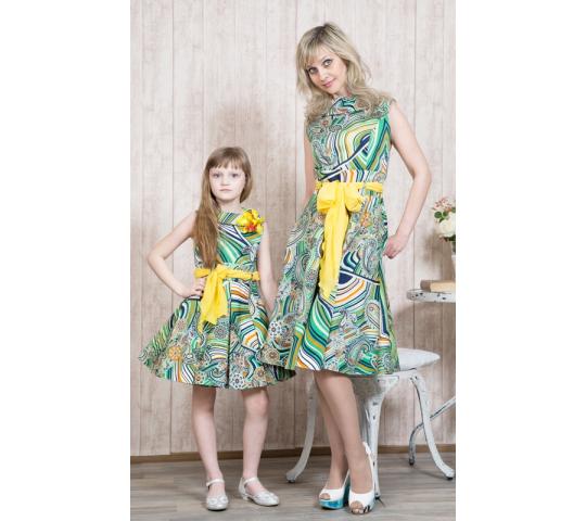 Фото 3 Одинаковые платья для мам и дочек, г.Москва 2015
