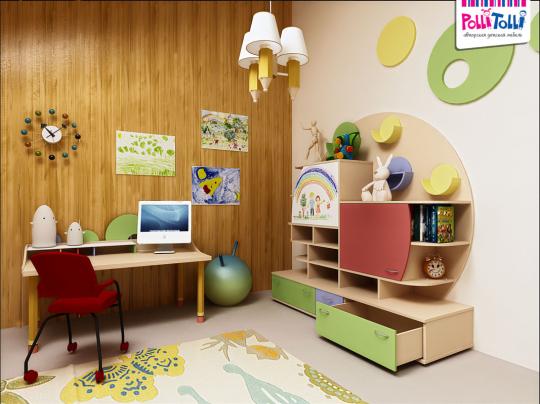 Фото 6 Комплект мебели в детскую для творческих малышей, г.Верхняя Пышма 2015