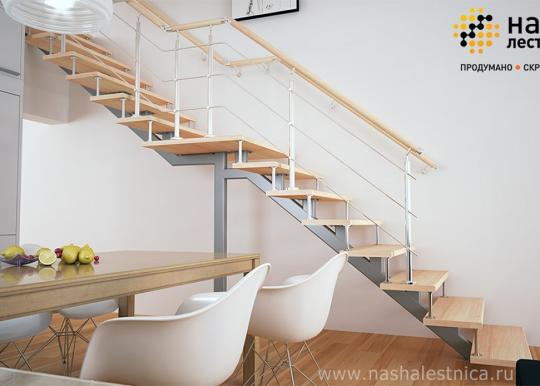 Фото 3 Готовые маршевые модульные лестницы, г.Мытищи 2015