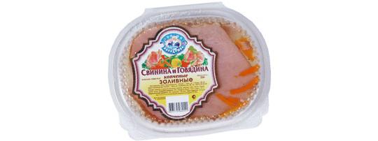 Фото 2 Заливные мясные блюда в упаковке, г.Омск 2016