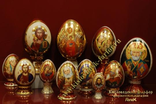 Фото 1 Иконопись на фарфоровых яйцах, г.Кисловодск 2016
