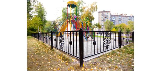 Фото 4 Декоративная ограда, г.Новосибирск 2016