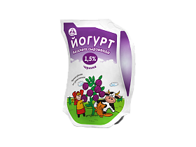 Молочный йогурт ТМ «Кезский сырзавод»