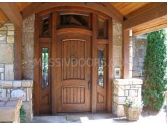 Фото 1 Входные деревянные двери для дачи, г.Королев 2017