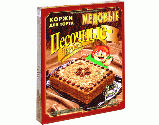 288033 картинка каталога «Производство России». Продукция Коржи для торта песочные, г.Алексин 2017