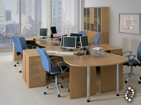 Фото 3 Компьютерные столы ДСП для офиса, г.Тула 2017