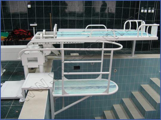 Фото 5 Комплекс изделий для проведения вертикального подводного вытяжение позвоночника в бассейне КИВ ПВП - «ТММ«, г.Бийск 2017