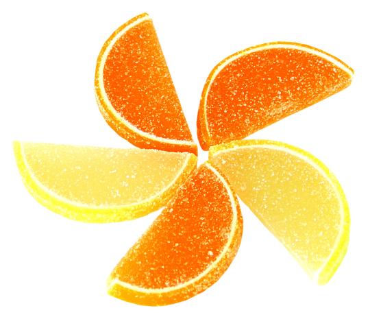 Фото 5 Биосладия 178 дольки в сахаре с ароматом лимона и апельсина 2017