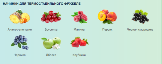 Фото 2 Фружеле термостабильное фруктово-ягодное, г.Санкт-Петербург 2018