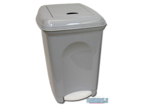 Контейнер для мусора педальный 17л. с емкостью для мусорных мешков