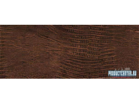 Керамическая плитка Аллигатор коричневый 20x50