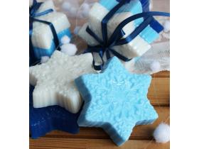 Снежинки - подарочный набор мыла 003056