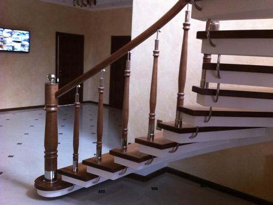 Фото 5 Комбинированная лестница