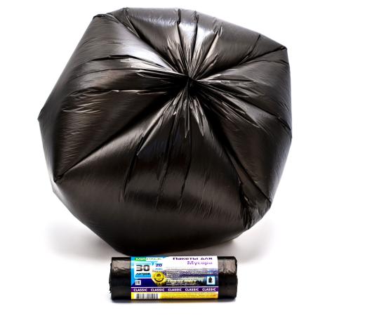 Фото 1 Мешки для мусор 30 литров «Classic»20 штук, черные 2019