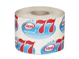 Туалетная бумага Lizzi «77 эконом» 1 рулон