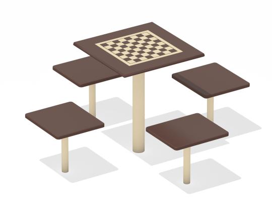 Фото 28 Шахматных стол со стульями 2019