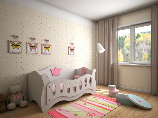 Фото 2 Детская кровать Принцесса, г.Томск 2020