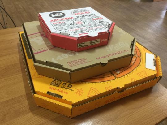 Фото 13 Коробка для пиццы. Квадратная, трапеция или уголок, г.Дмитров 2020