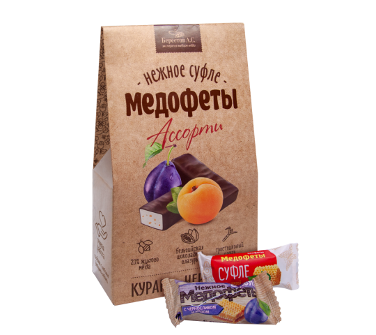 Фото 2 Конфеты Медофеты, суфле в шоколадной глазури, 150г, г.Екатеринбург 2020