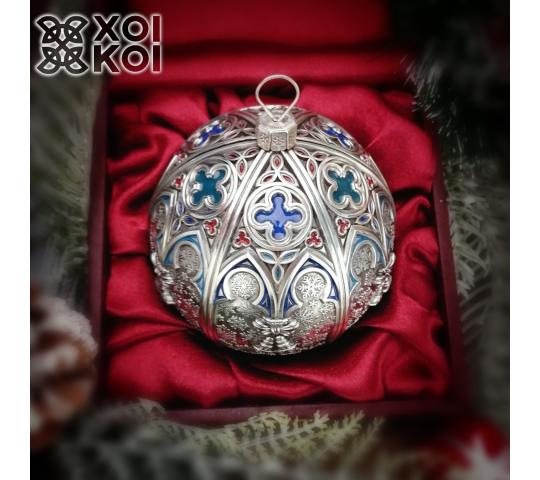Фото 3 Серебряные новогодние шары, г.Тольятти 2020