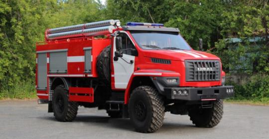 Фото 2 Автоцистерна пожарная на базе УРАЛ АЦ 4,0-40, г.Екатеринбург 2020
