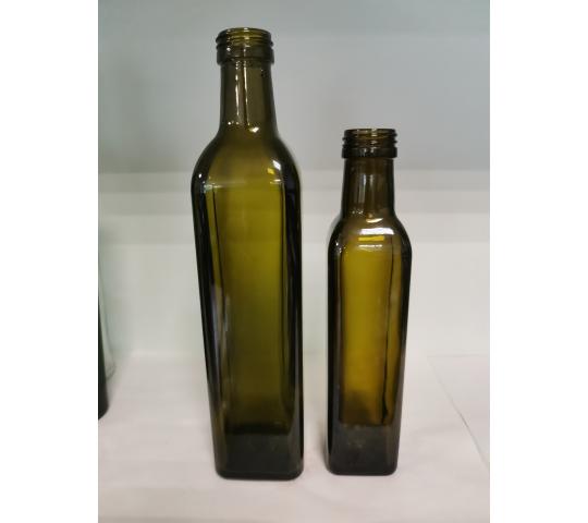 Фото 1 Стеклянная бутылка Мараска оливковая 0,25 и 0,5 л, г.Владимир 2021