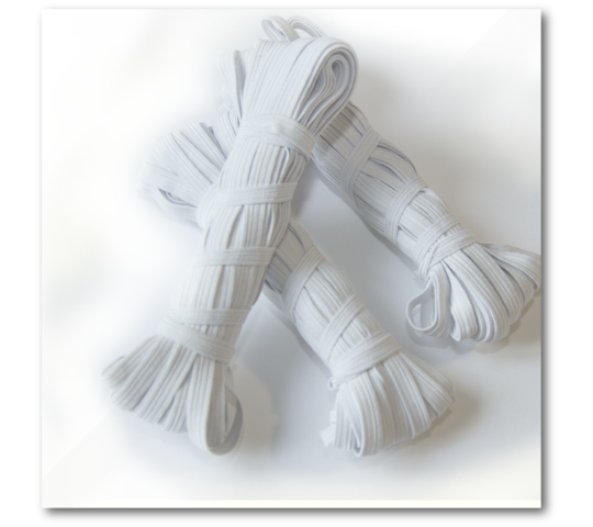 Фото 3 Тесьма эластичная плетеная 7, 8 ,10 мм. Цвет белый, г.Ковров 2021