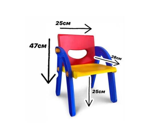 Фото 3 Развивающий детский стул конструктор со спинкой., г.Москва 2021