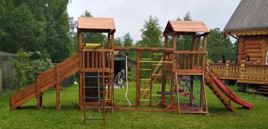 Фото 21 Детские деревянные площадки «Kidwill», г.Москва