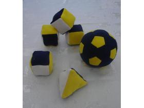 Мягкие набивные мячи и кубики