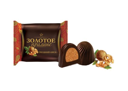 Фото 2 Шоколадные конфеты «Золотое пралине», г.Краснодар 2021