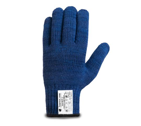 Фото 3 Рабочие перчатки «Джокер» синие, г.Липецк 2021