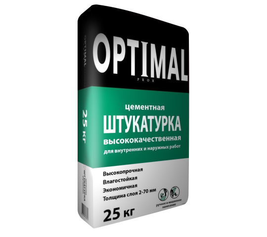 571341 картинка каталога «Производство России». Продукция Цементная штукатурка OPTIMALproxВысококачественная, г.Тольятти 2021