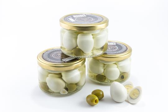 Фото 5 консервы " Яйца перепелиные маринованные" с оливками