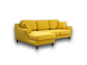 Угловой диван с оттоманкой «Аврора»