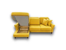 Угловой диван с оттоманкой «Аврора»