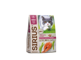 Сухой корм «SIRIUS» для взрослых кошек