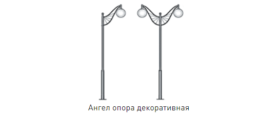 Фото 2 Декоративные опоры освещения, г.Ставрополь 2023