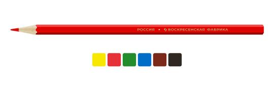 Фото 2 Набор цветных карандашей «Волшебные сказки», г.Воскресенск 2023
