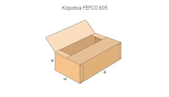 661256 картинка каталога «Производство России». Продукция Коробка  картонная FEFCO 605, г.Щелково 2023