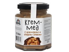 Фото 1 Крем мёд с шоколадом и грецким орехом 250 грамм, г.Горняк 2023