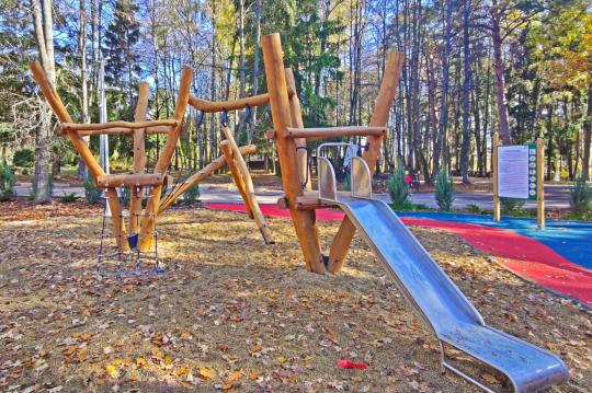 Фото 2 Детский городок из дерева, г.Брянск 2023