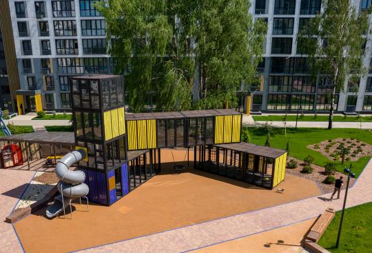 Фото 2 Детская площадка из HPL, г.Брянск 2023