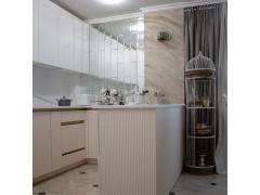 Фото 1 Кухня  с рифлёными фасадами, г.Хабаровск 2023
