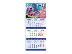 Фото 1 Календари настенные на 2024 год Дракона, г.Санкт-Петербург 2023