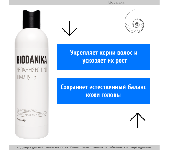 Фото 2 biodanika-uvlazhnyayuschij-shampun-s-biotinom-i-kokosom-ukreplyaet-korni-volos 2023