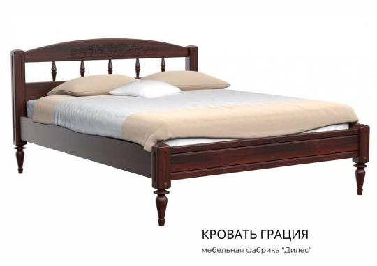 694309 картинка каталога «Производство России». Продукция Кровать из натурального дерева «Грация», г.Муром 2023