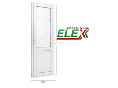 Фото 1 Дверь пластиковая  ELEX 58, г.Севастополь 2023